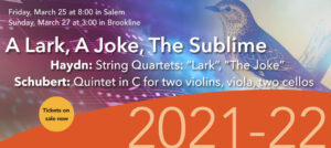 A lark, a joke, the sublime Haydn quartets and Schubert quintet