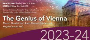 The Genius of Vienna — January 2024 Boston Artists Ensemble Concerts
